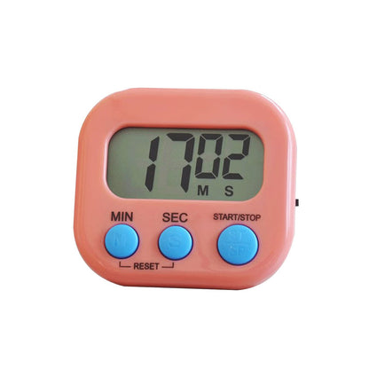 Digital Kitchen Timer – Clear Display & Stopwatch – alternate view