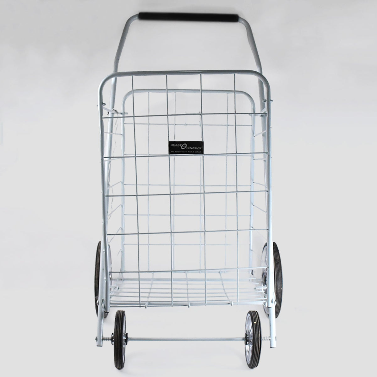 Foldable Shopping Cart – Durable Iron Frame & Dual Swivel – view 9