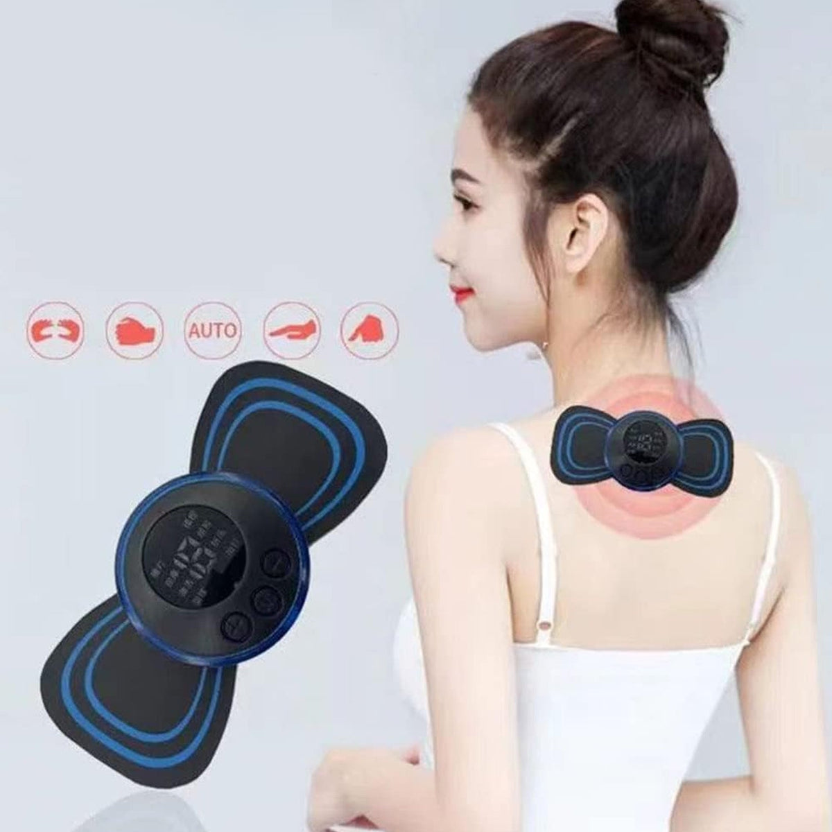 Portable Neck Massager – USB Rechargeable EMS – view 7