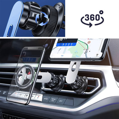 Magnetic Car Phone Holder – 360° Rotatable Air Vent Mount – detail view