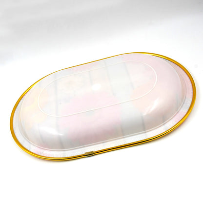 Plastic Serving Tray – Floral Design & BPA-Free – alternate view