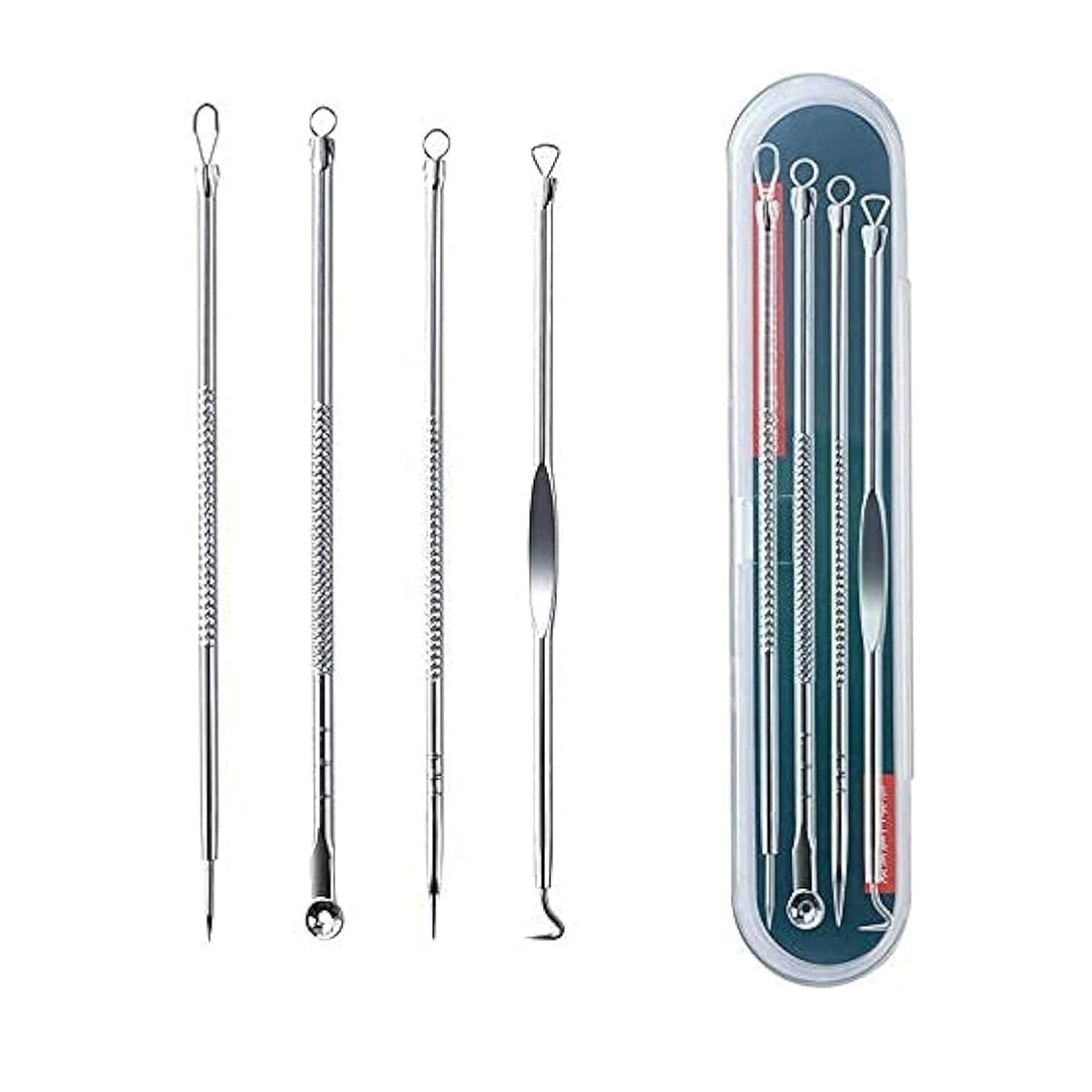 Blackhead Remover Tool – 4-in-1 Stainless Steel Extractor – alternate view