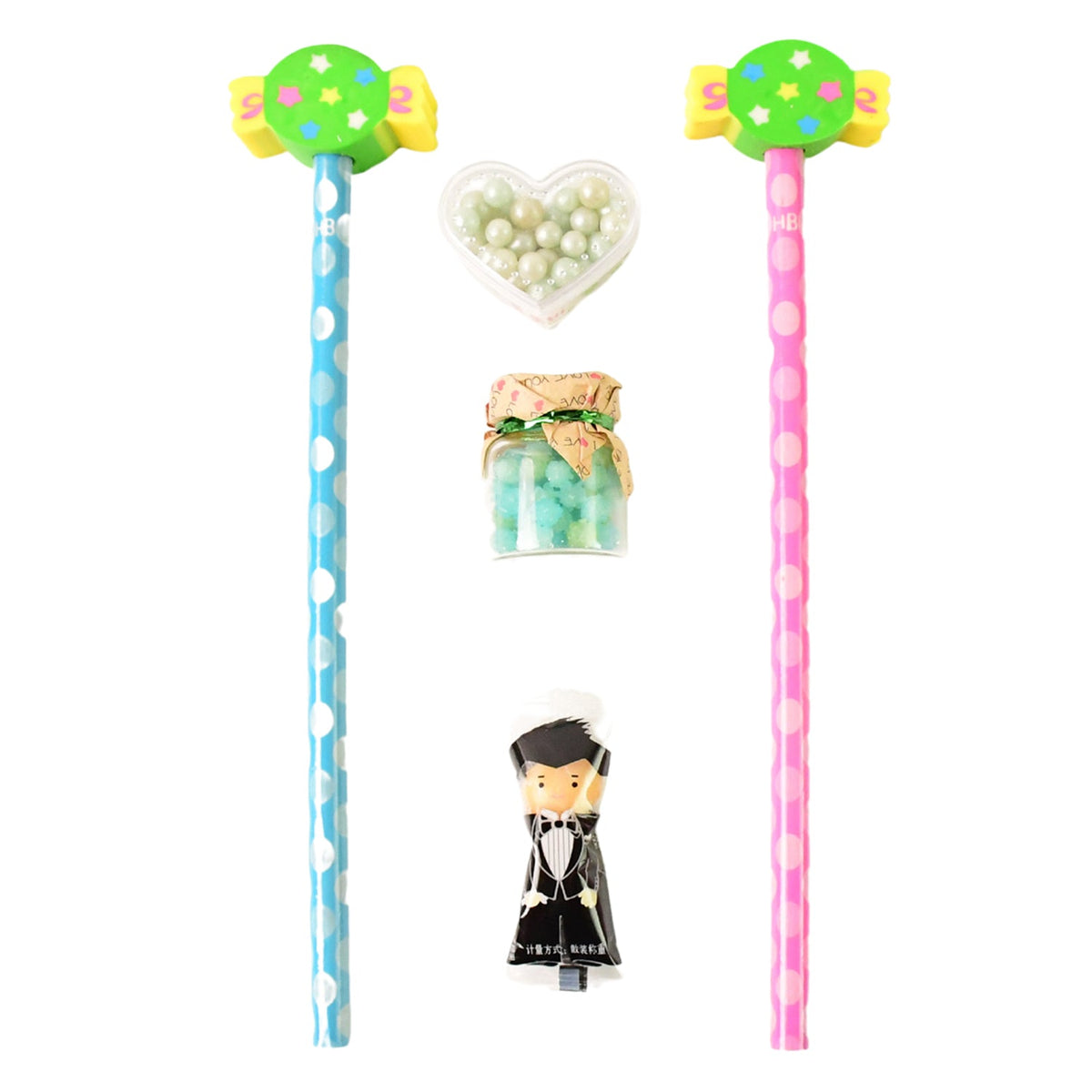 Candy-Themed Pencil set – Fun Accessories – alternate view