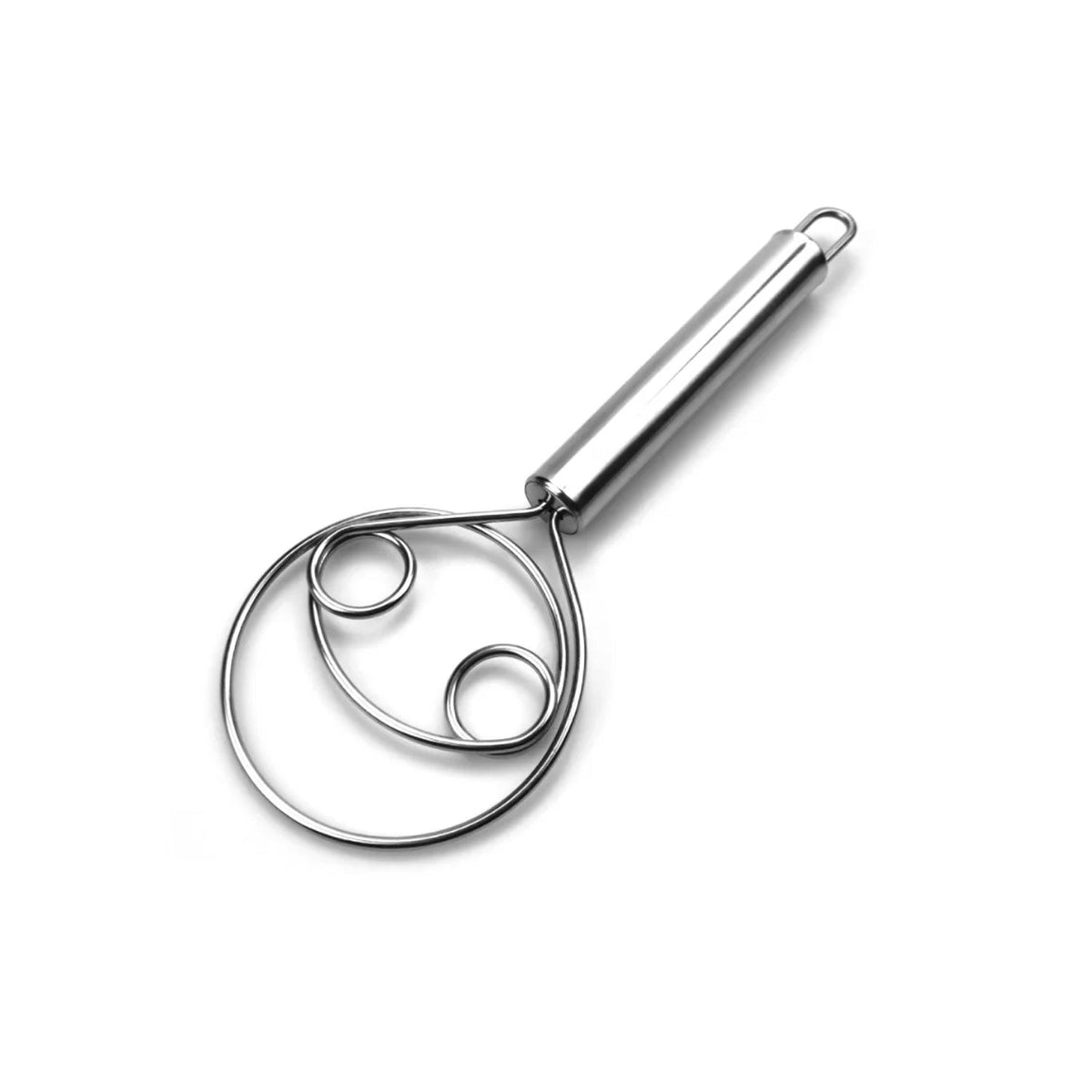 Dough Whisk – Premium Stainless Steel Hand Mixer for Baking – detail view