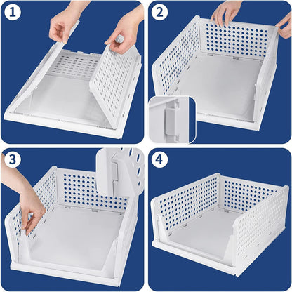 Wardrobe Drawer Organizer – 4 Layer Foldable Storage – view 7