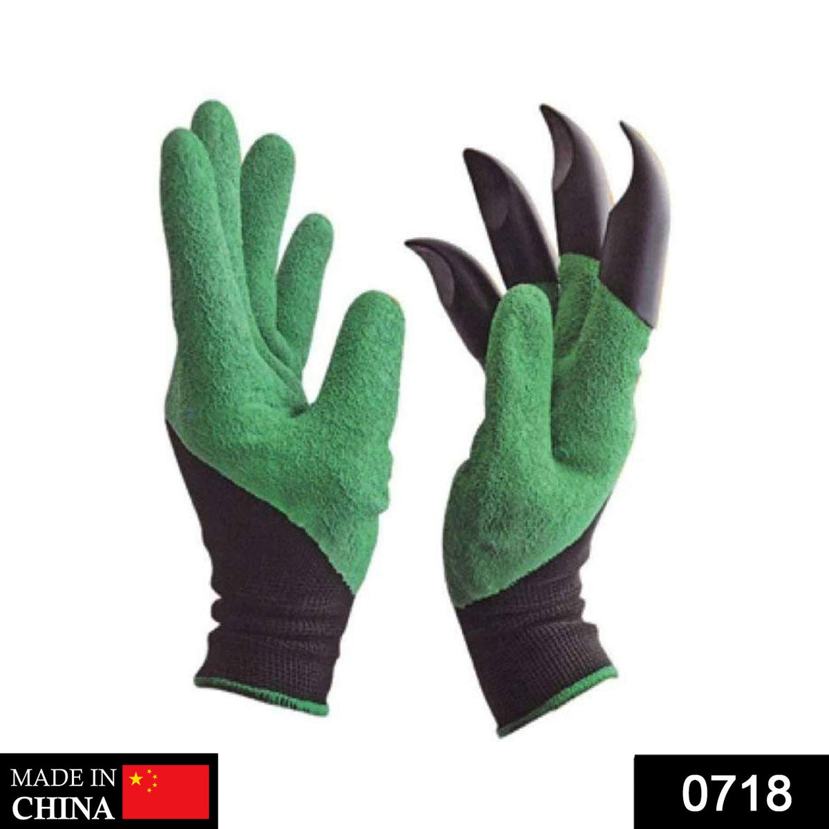 Gardening Gloves with Claws – Durable & Waterproof – side view