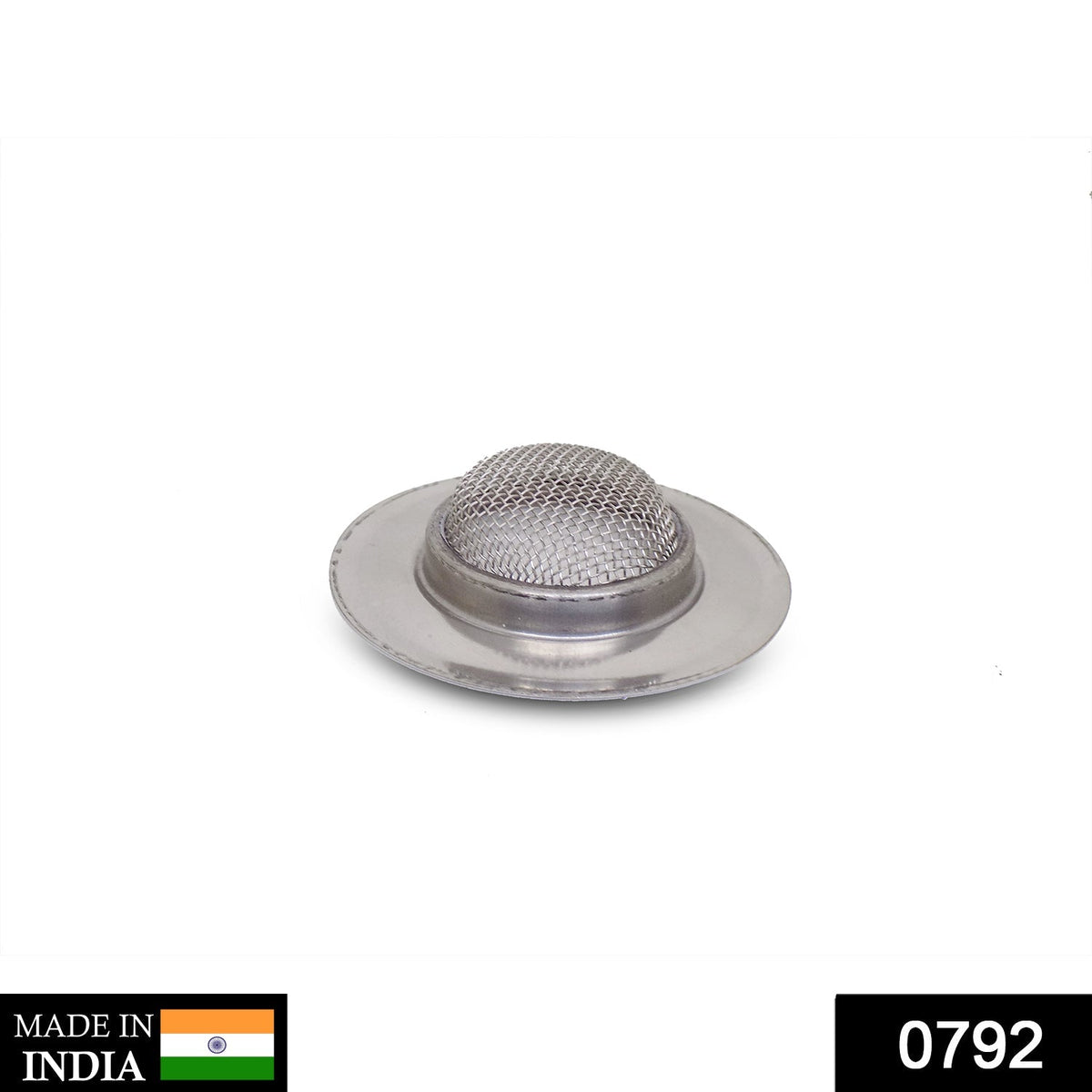 Stainless Steel Sink Strainer – Anti-Clog Drain Filter – side view