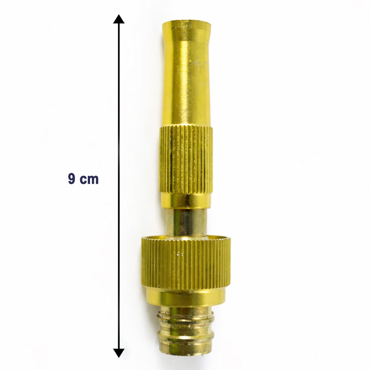 Heavy Duty Brass Garden Hose Nozzle – Adjustable Water – view 6