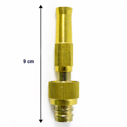 Heavy Duty Brass Garden Hose Nozzle – Adjustable Water – view 6