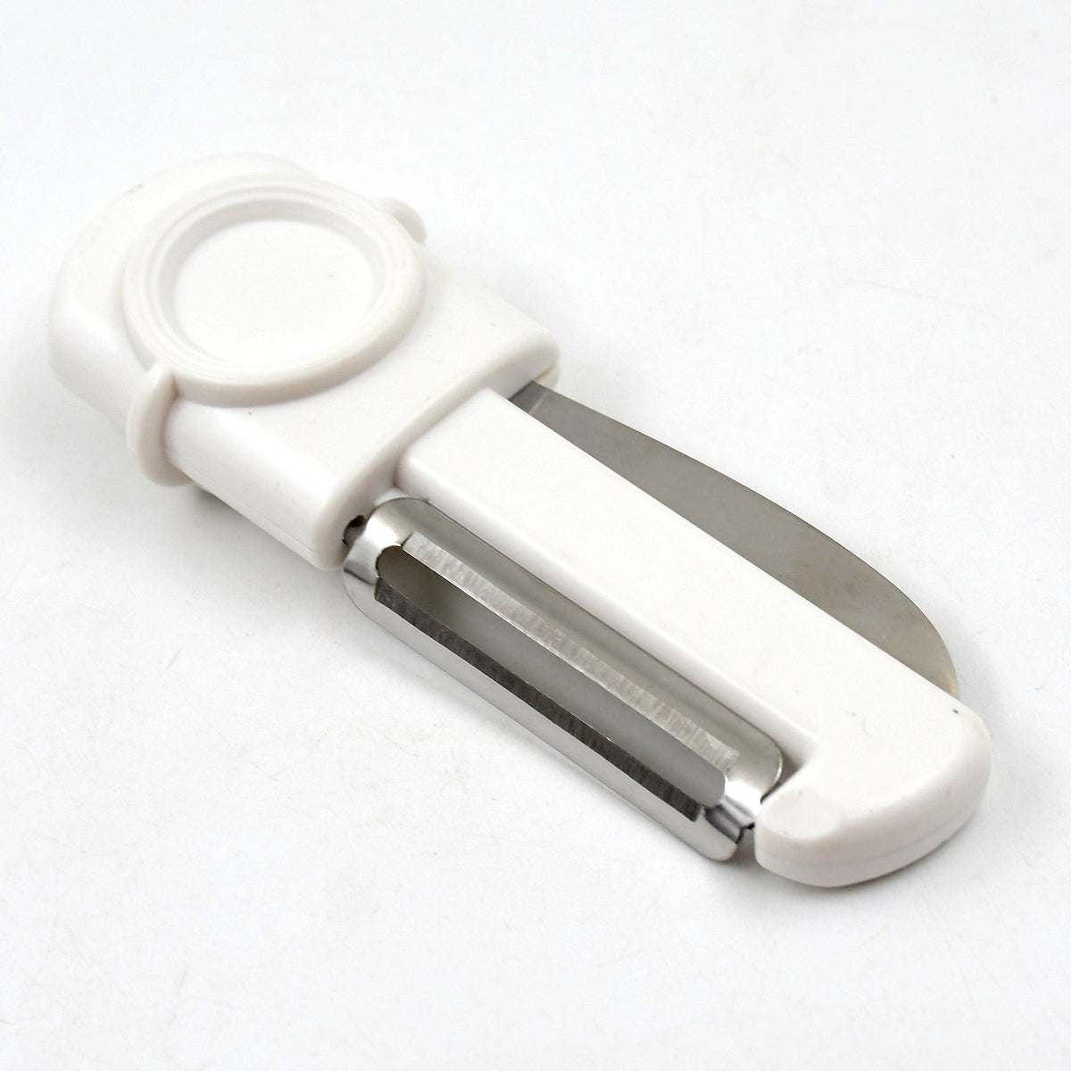 2-in-1 Knife Peeler – Stainless Steel & Portable – alternate view