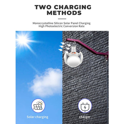 Solar Camping Light – USB Rechargeable Emergency LED – view 12