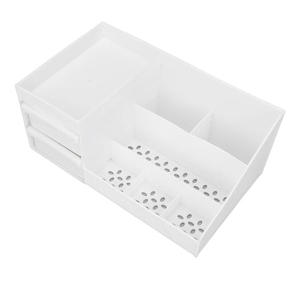 Desktop Cosmetic Storage Box – Large Capacity 9 Compartments – alternate view