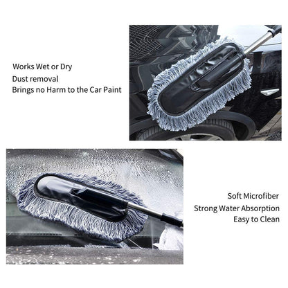 Car Duster – Retractable Handle Microfiber – view 11