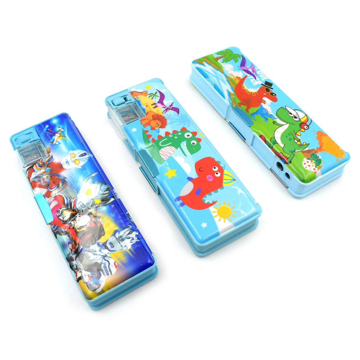 Kids Pencil Case – Dual Compartment Stationery Box – view 15