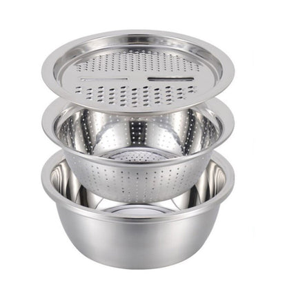 Julienne Grater – 3-in-1 Stainless Steel Salad Maker – alternate view