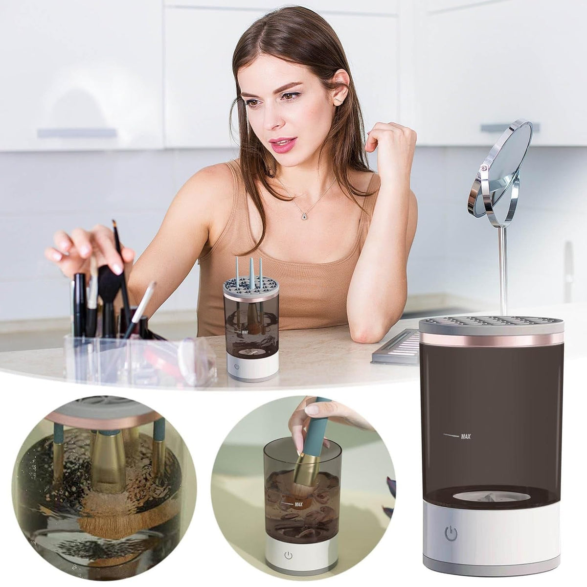 Automatic Makeup Brush Cleaner – Fast & Hygienic – view 10