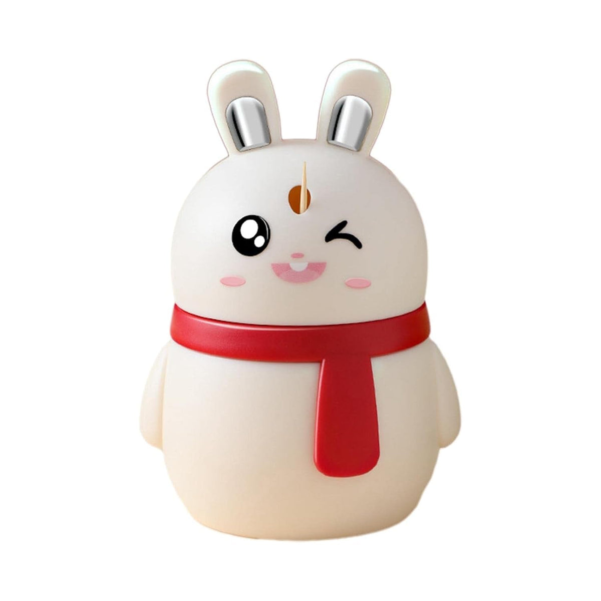 Rabbit Toothpick Dispenser – Automatic Press Design – detail view
