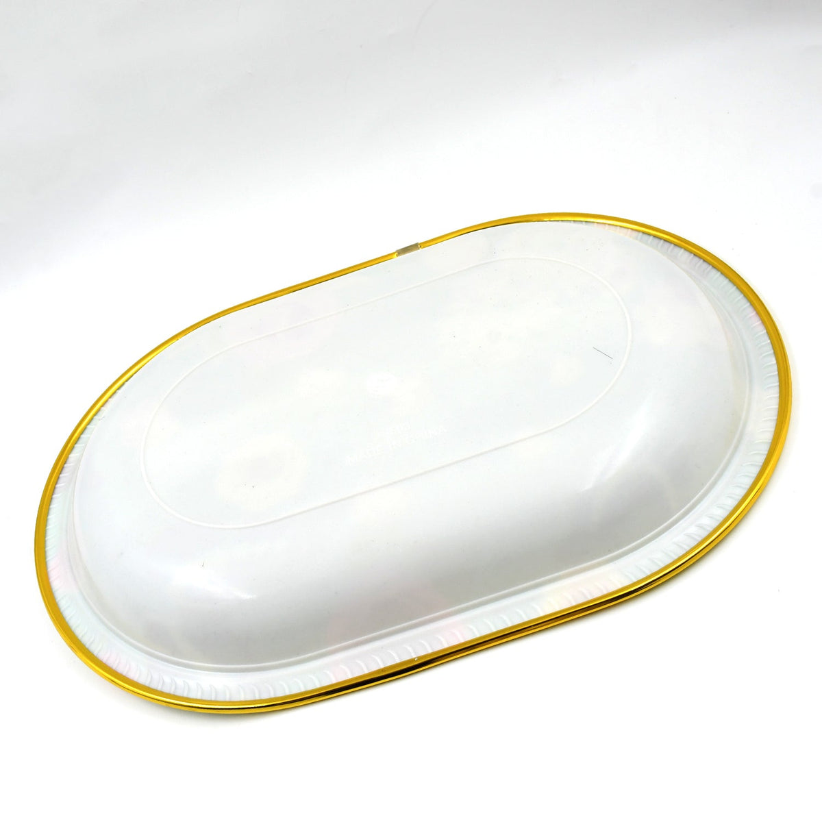 Plastic Serving Tray – Flower Print Design, 35x24cm – view 7