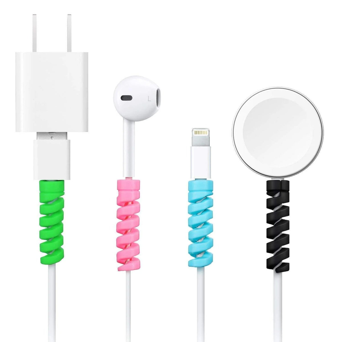 Cable Protector – 10-Pack Flexible Silicone for Chargers – view 6