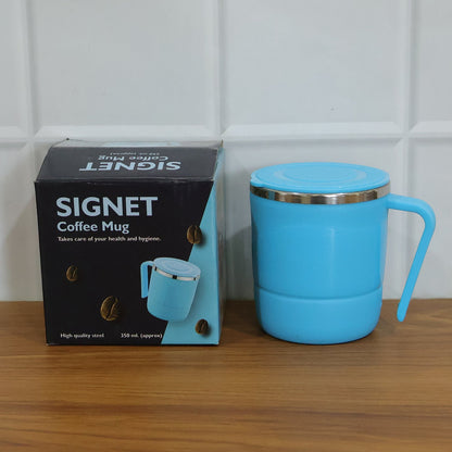 Insulated Coffee Mug – Stainless Steel, Leakproof – view 8