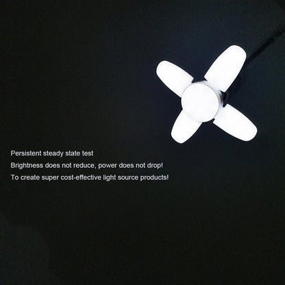 Foldable LED Fan Blade Bulb – Energy Efficient 28V – view 10