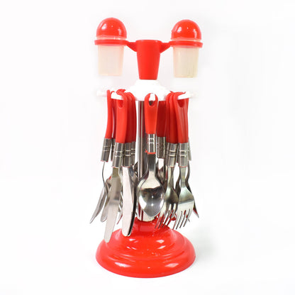 Luxury Cutlery set – 26-Piece Stainless Steel with Stand – alternate view