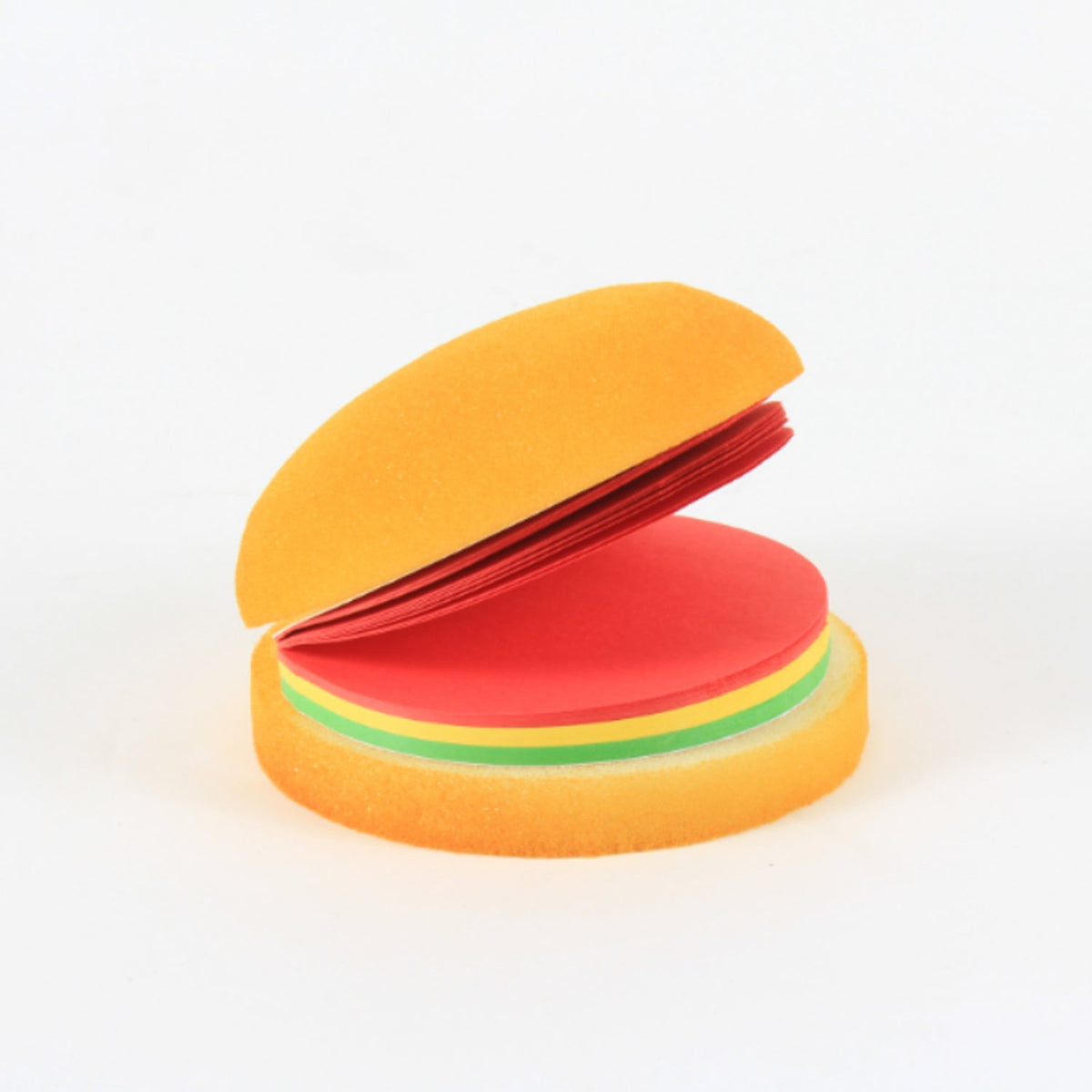 Burger Shaped Sticky Notes – Multicolor Unique Memo Pads – view 12