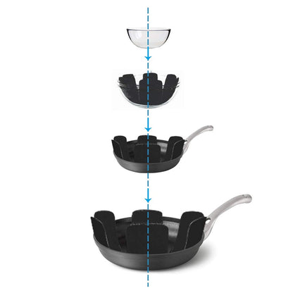 Felt Pots and Pans Protectors – set of 3 Sizes – view 8