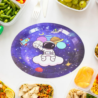 Disposable Paper Plates – Festive Birthday set – view 7