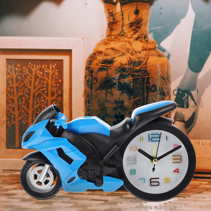 Retro Motorcycle Alarm Clock – Silent Engine Design