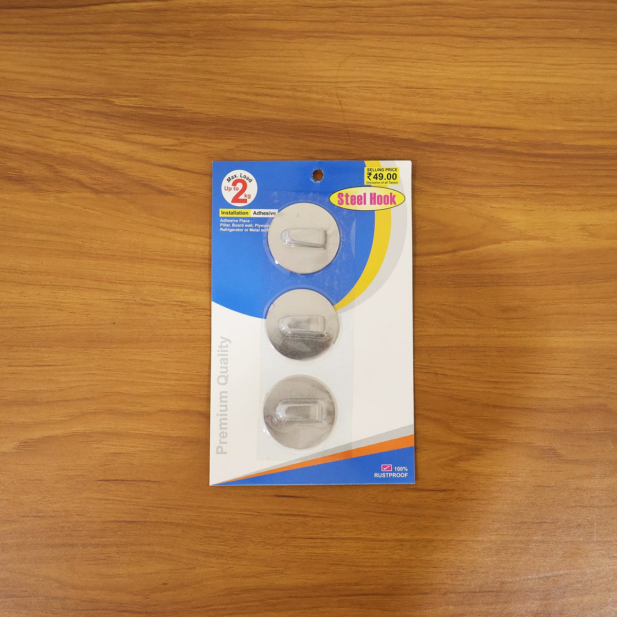 Stainless Steel Hooks – Waterproof Self-Adhesive – view 8