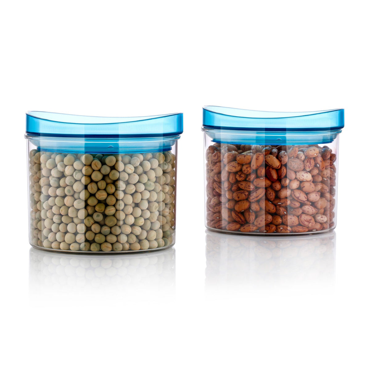 Airtight Kitchen Jar set – Unbreakable Storage (2 Pcs) – alternate view