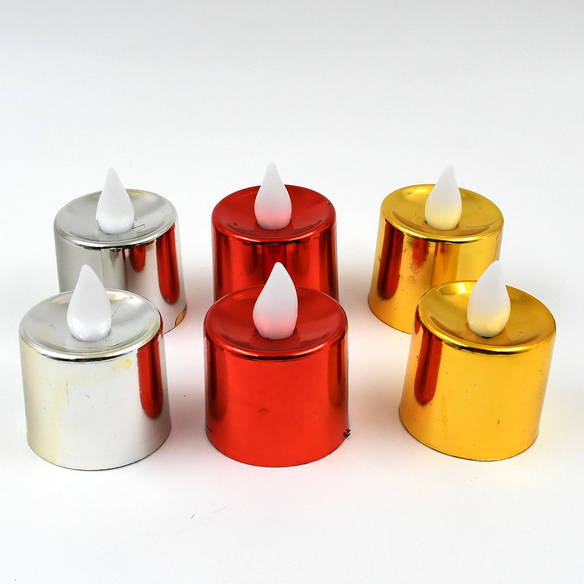 LED Diya Candles – Flameless Tea Light set (6 Pcs) – alternate view