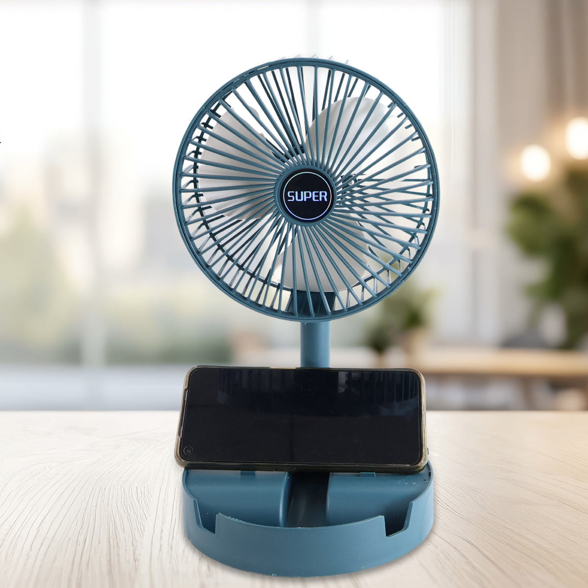 Portable Desktop Fan – Adjustable, Silent, Foldable – view 7
