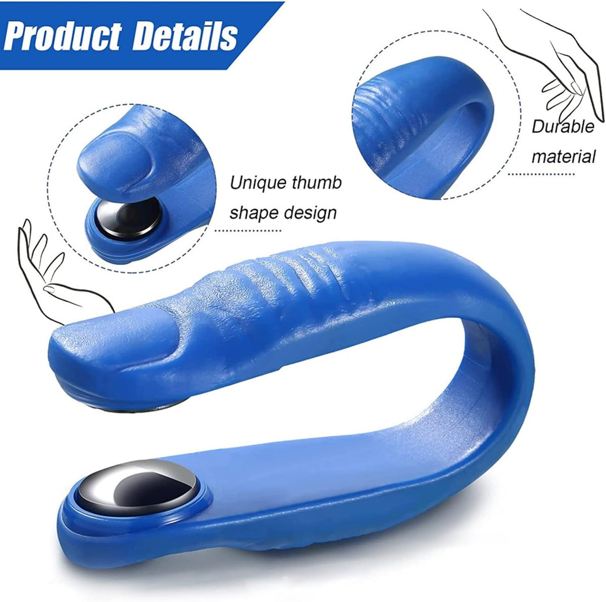 Acupressure Hand Clip – Stress & Migraine Relief – close-up