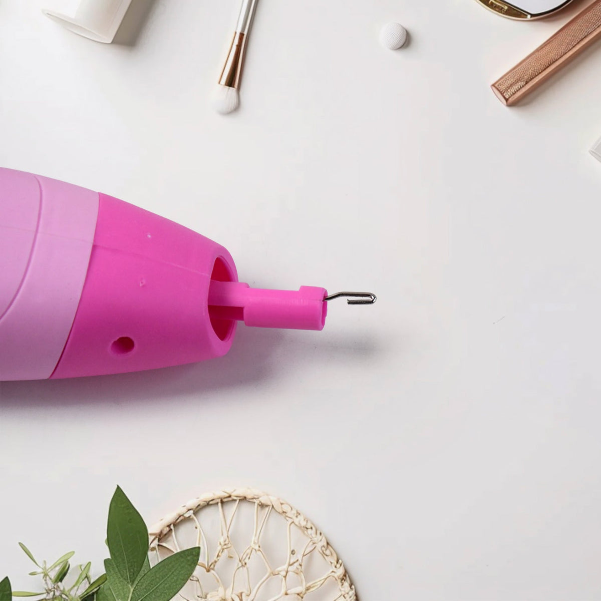 Hair Beader Kit – DIY Styling Tool for Girls – close-up