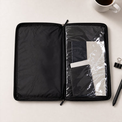 Leather laptop bag white bg