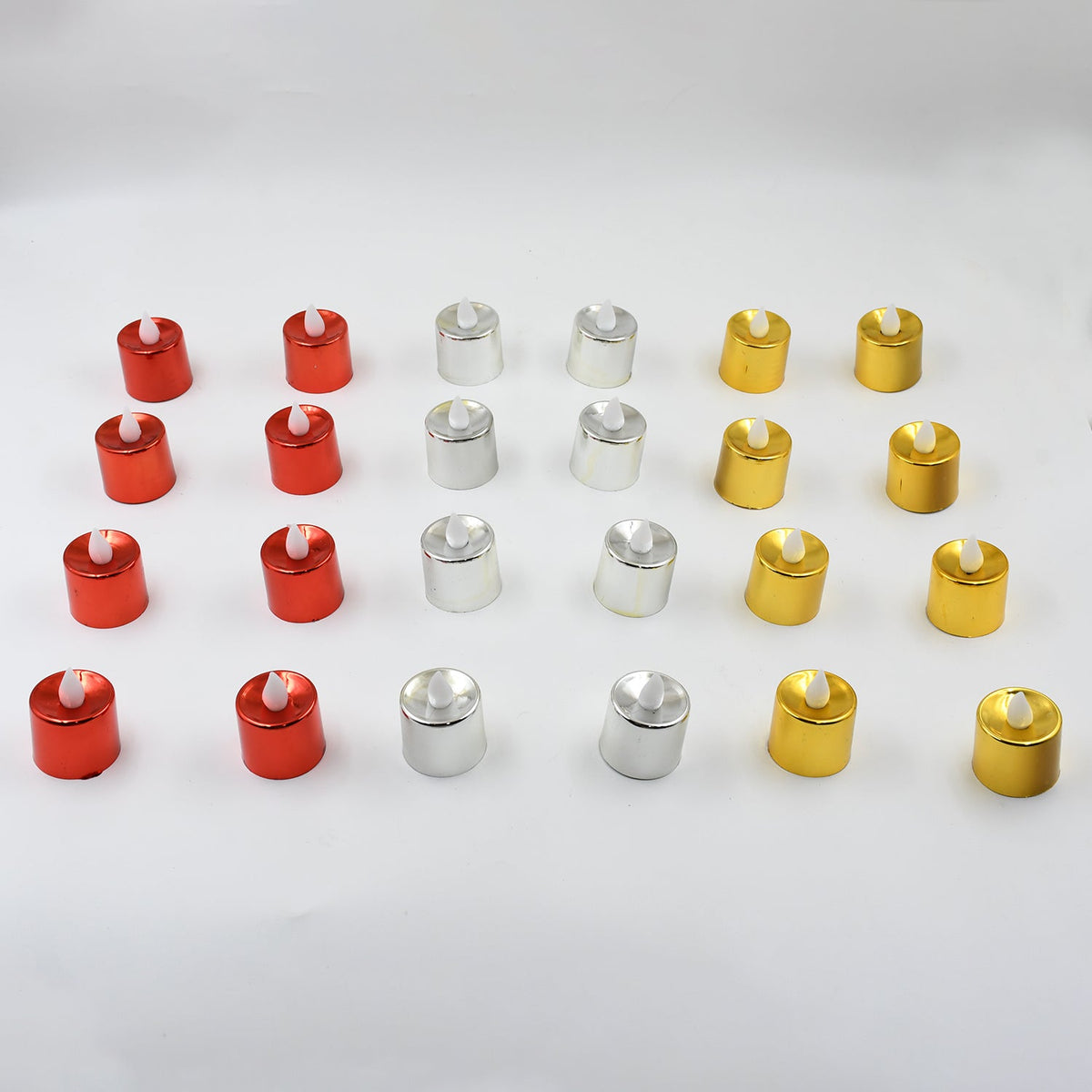 LED Diya – Smokeless Electric Candles 24 pc set – alternate view