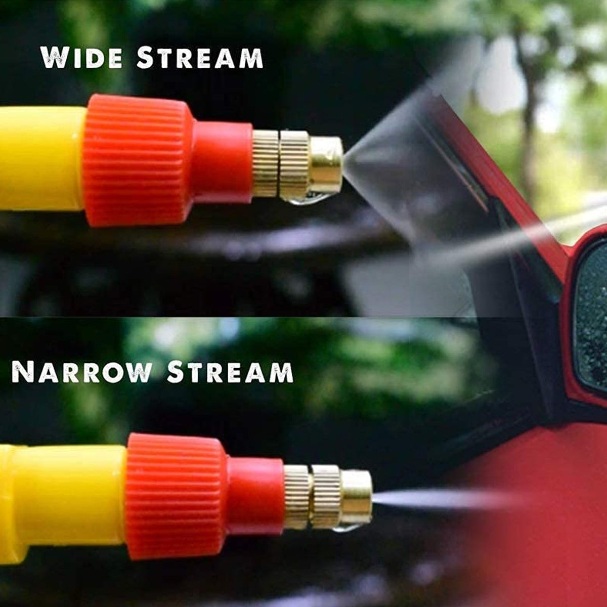 Garden Spray Nozzle – Adjustable Watering Sprayer – detail view