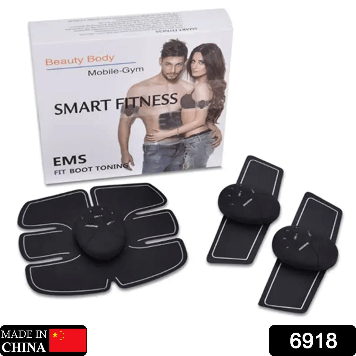 Wireless ABS Stimulator – EMS Muscle Toning Belt for Abs – side view