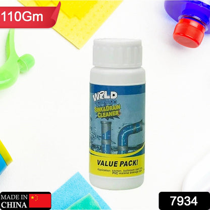 Drain Cleaner Powder – Super Clog Remover – side view