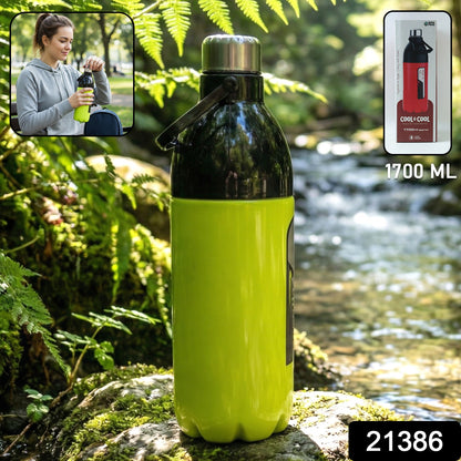 Leakproof Water Bottle 1700ML – Large Capacity – side view