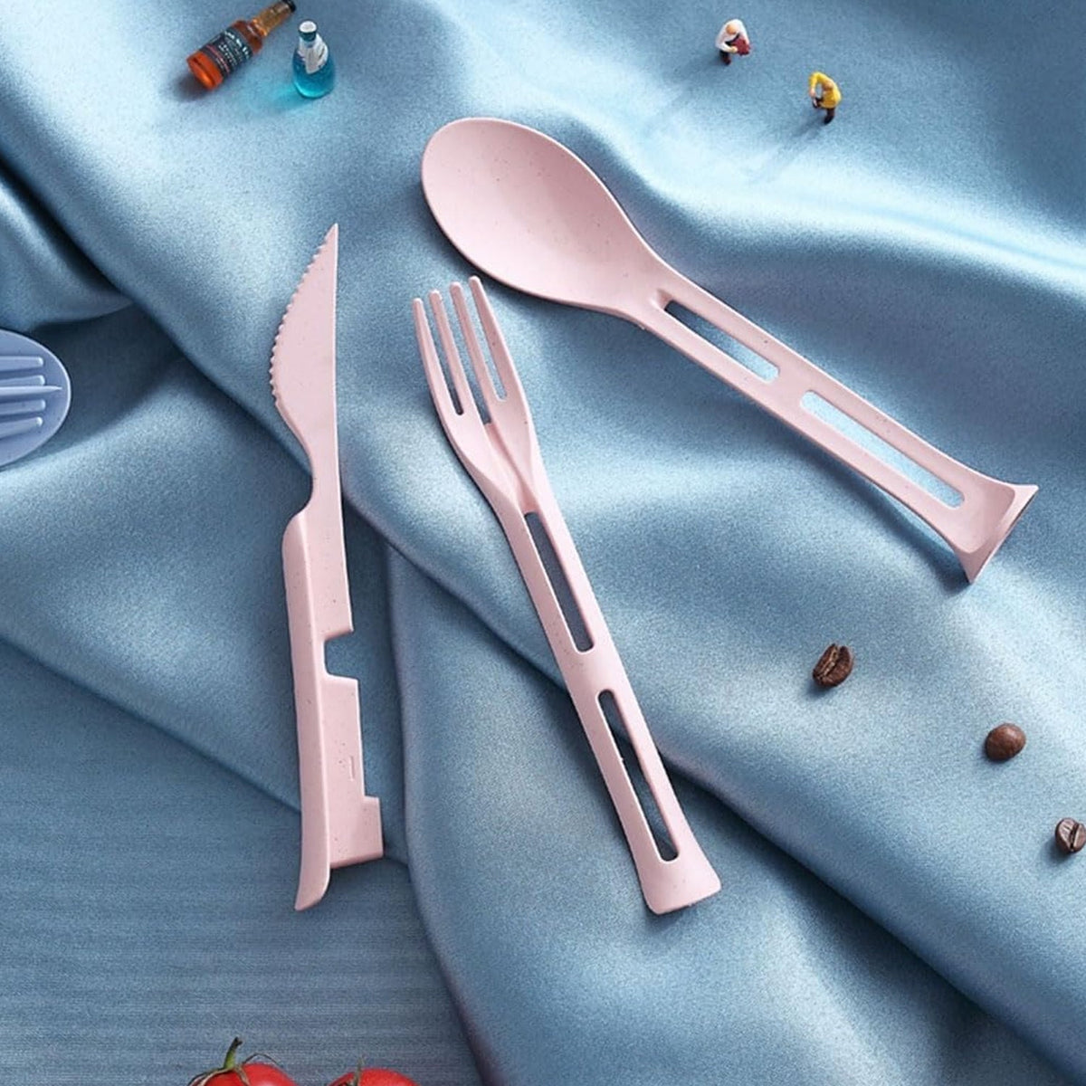 Reusable Cutlery set – 3-in-1 Spoon Fork Knife – view 8