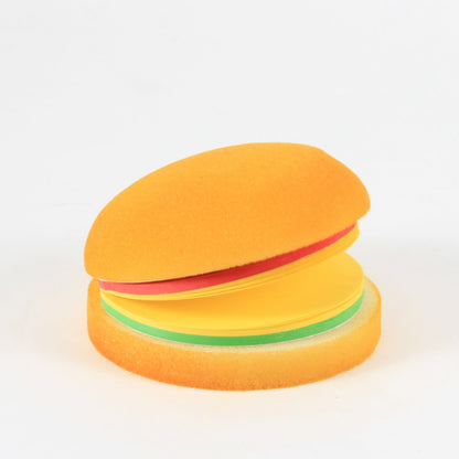 Burger Shaped Sticky Notes – Multicolor Unique Memo Pads – view 9