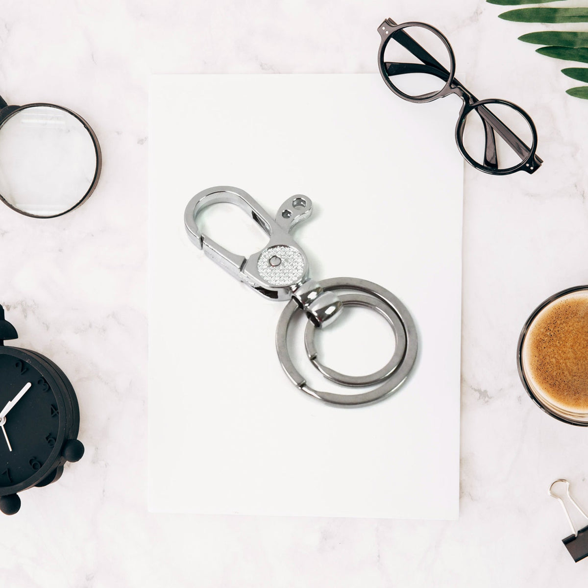 Heavy Duty Stainless Steel Key Holder – Durable & Stylish – close-up