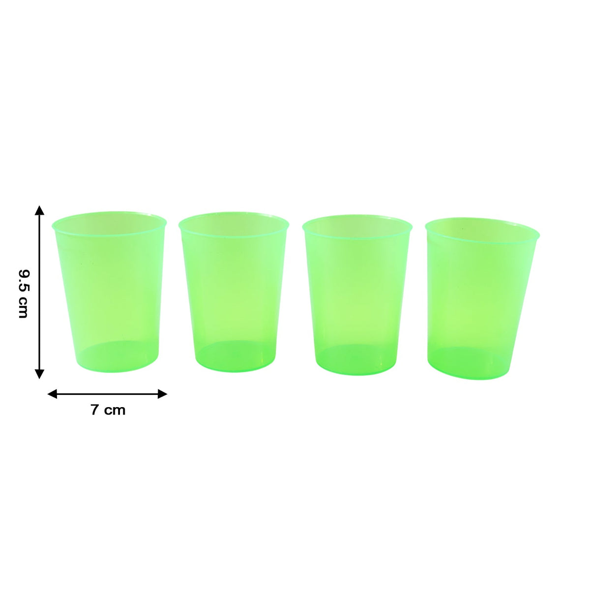 Reusable Plastic Tumblers – BPA-Free 4-Piece set – view 6