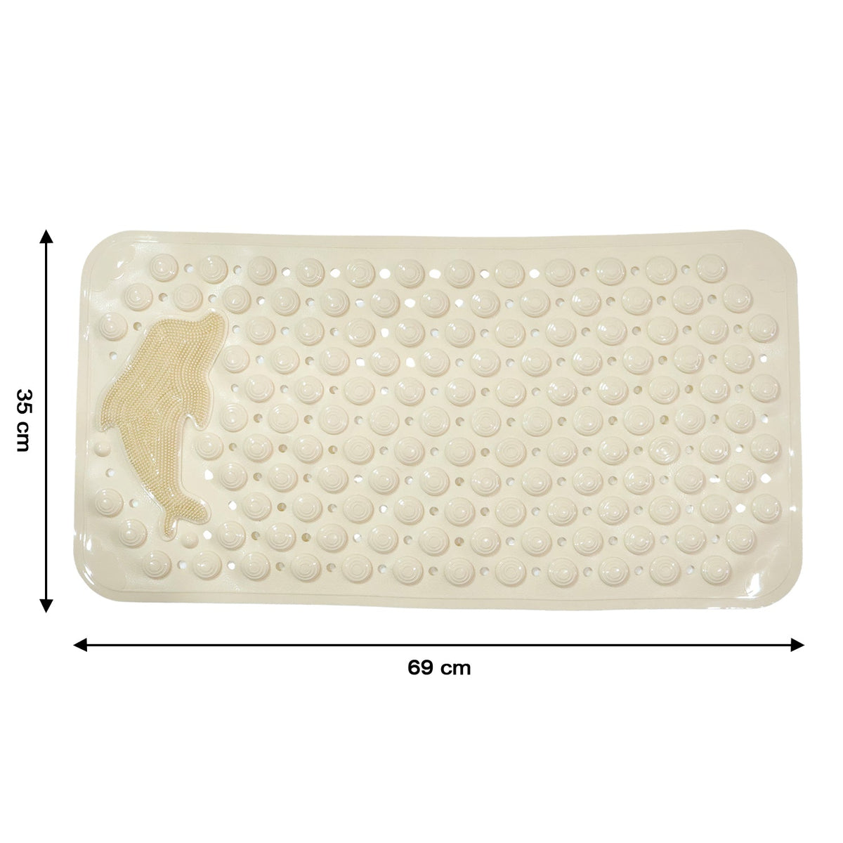 Anti-Slip Bath Mat 69x35 cm – Secure Non-Slip Protection – view 6