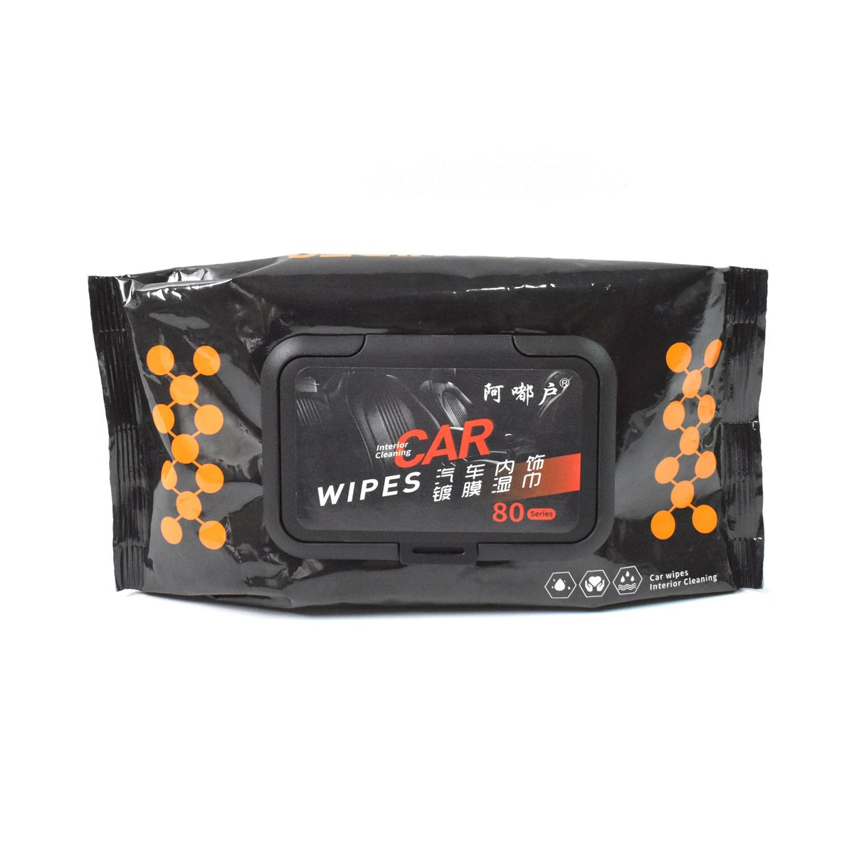 Car Cleaning Wipes – Dashboard & Interior Polish (80 Pcs) – alternate view