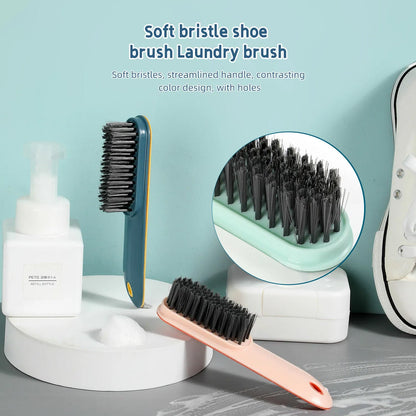 Shoe & Clothes Cleaning Brush – Soft Bristle Scrubber – close-up