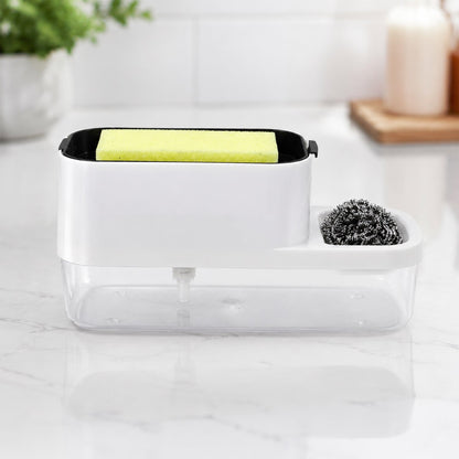 Dish Soap Dispenser & Sponge Holder – Compact & Durable – view 8